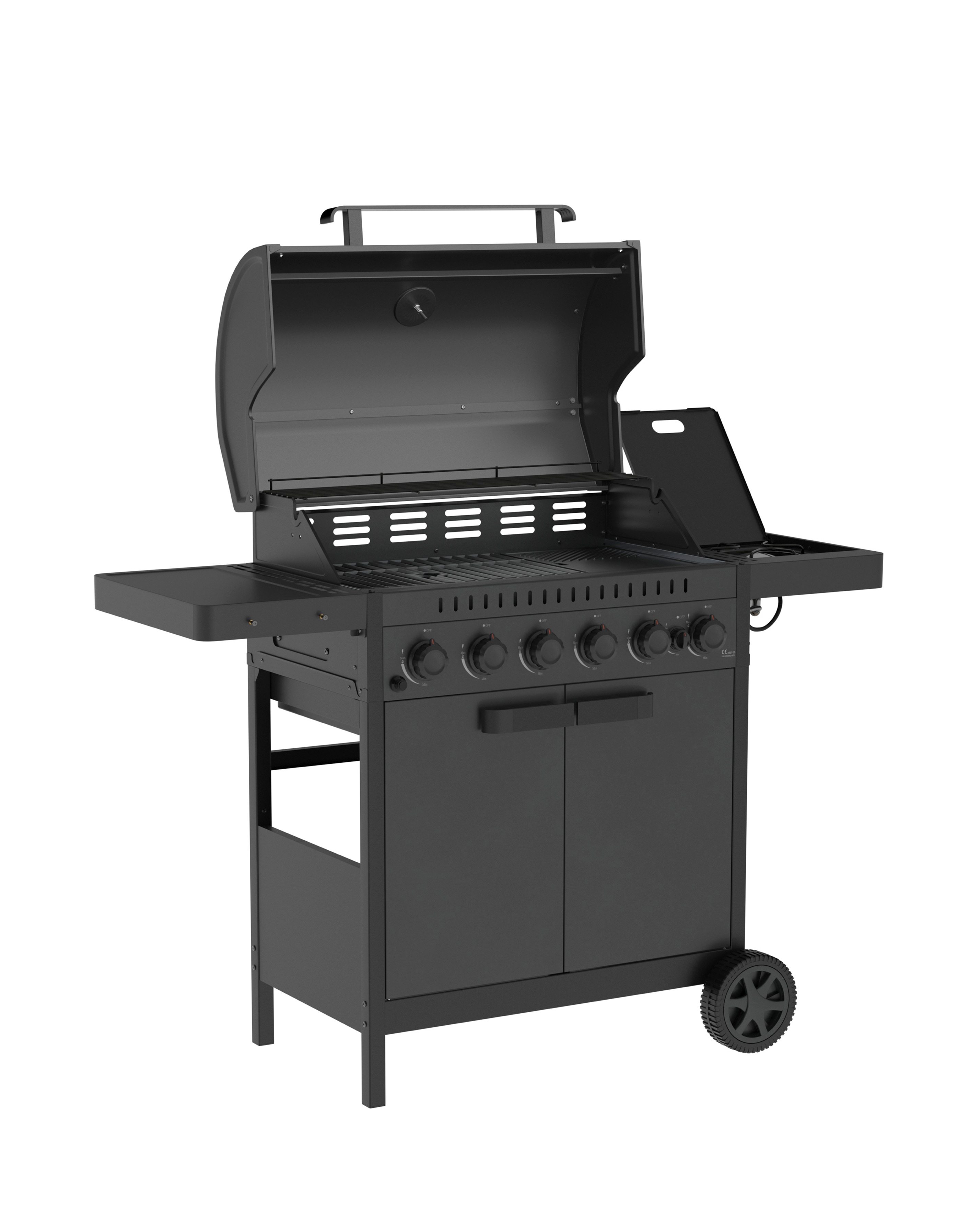 Ottimo 420 6 Gas Barbecue & Side Burner