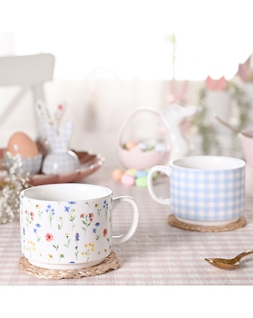 Set of 2 Stacking Mugs