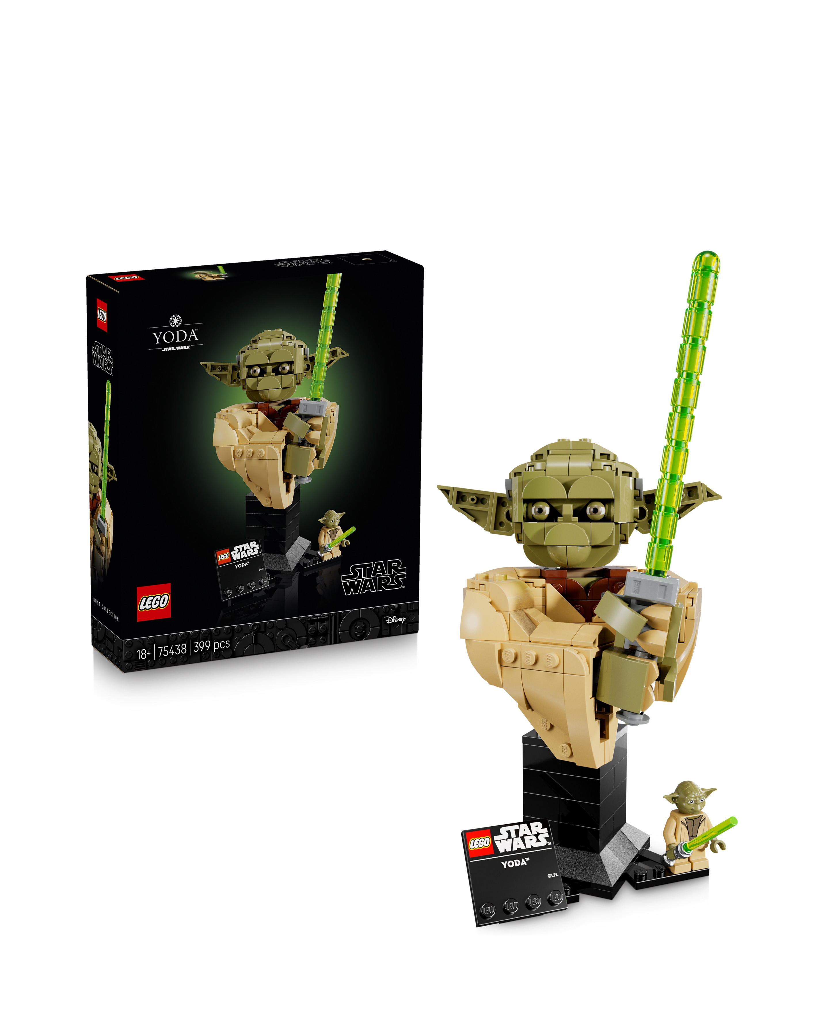 New In - LEGO Star Wars: Yoda Bust 75438