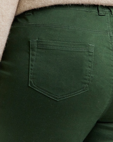 Khaki Flare Leg Jegging