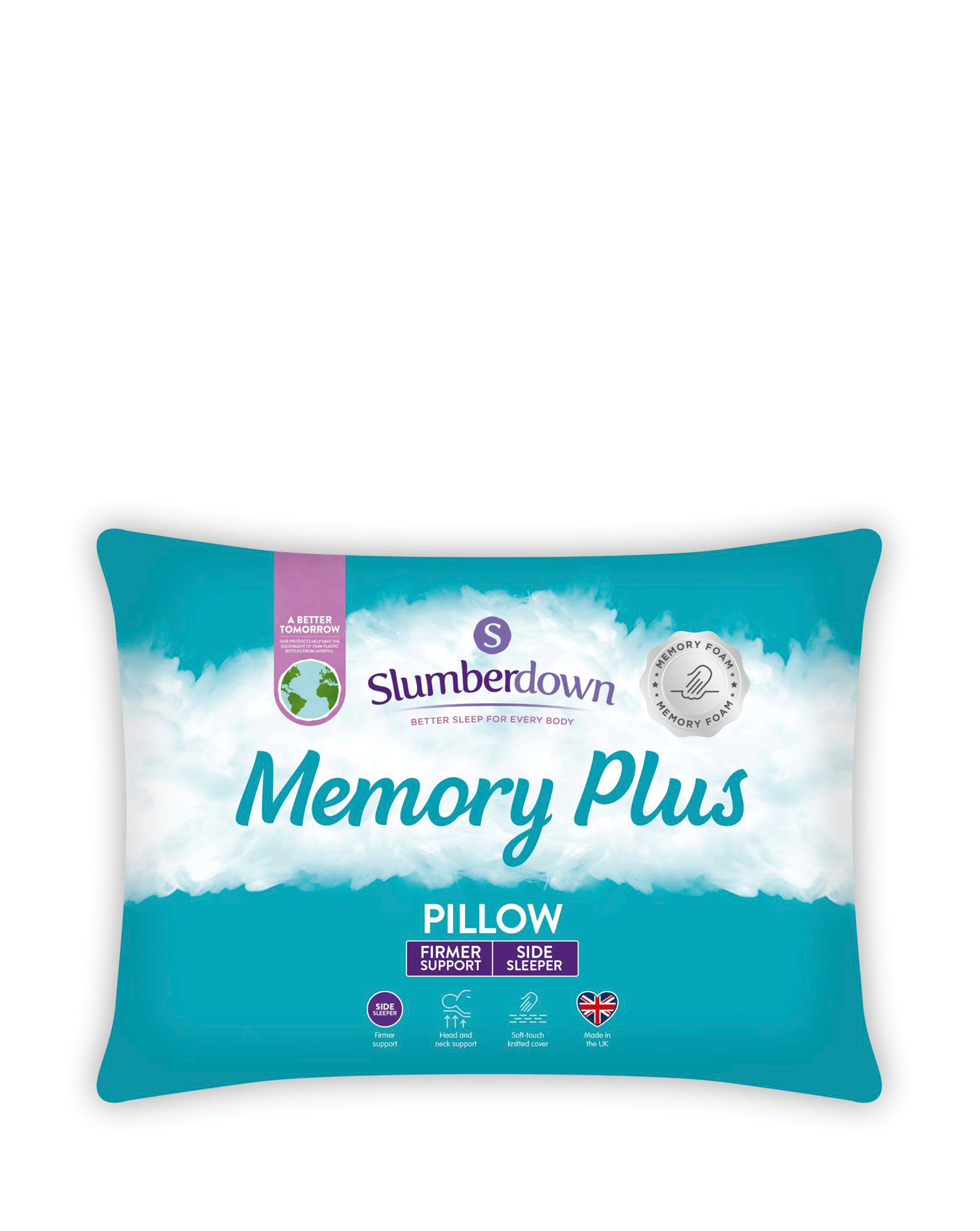 Slumberdown Memory Foam Plus Pillow