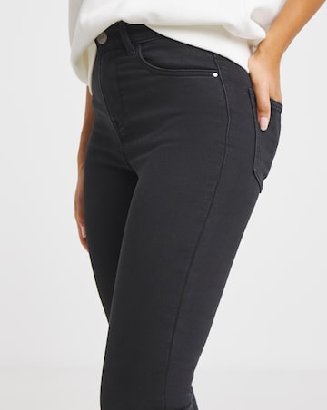 Black Skinny Cosy Feel Soft Stretch Jeans