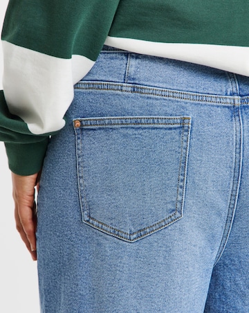 Light Wash 99/1 Slouchy Wide Leg Jeans