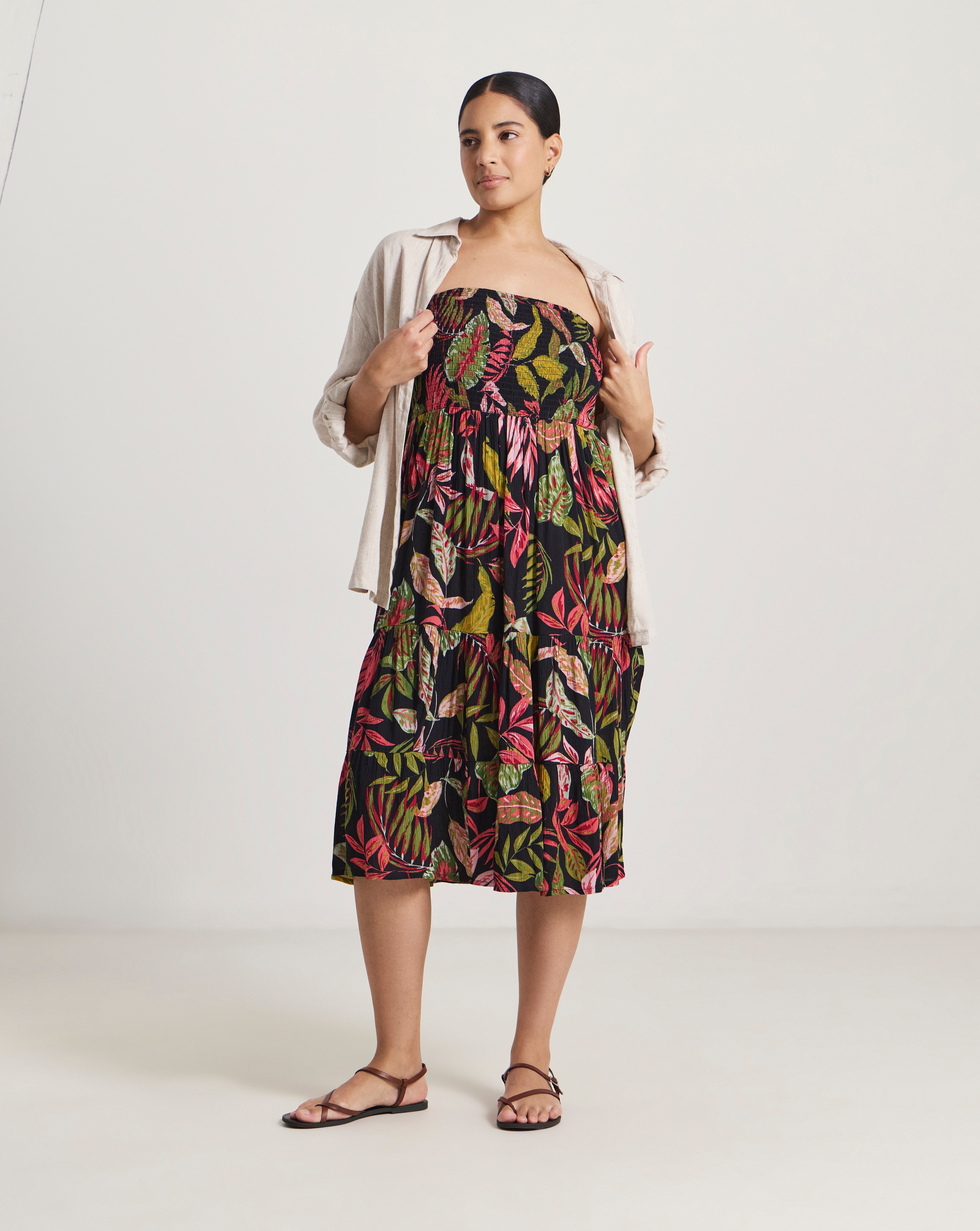 New In - Beach To Bandeau Dress