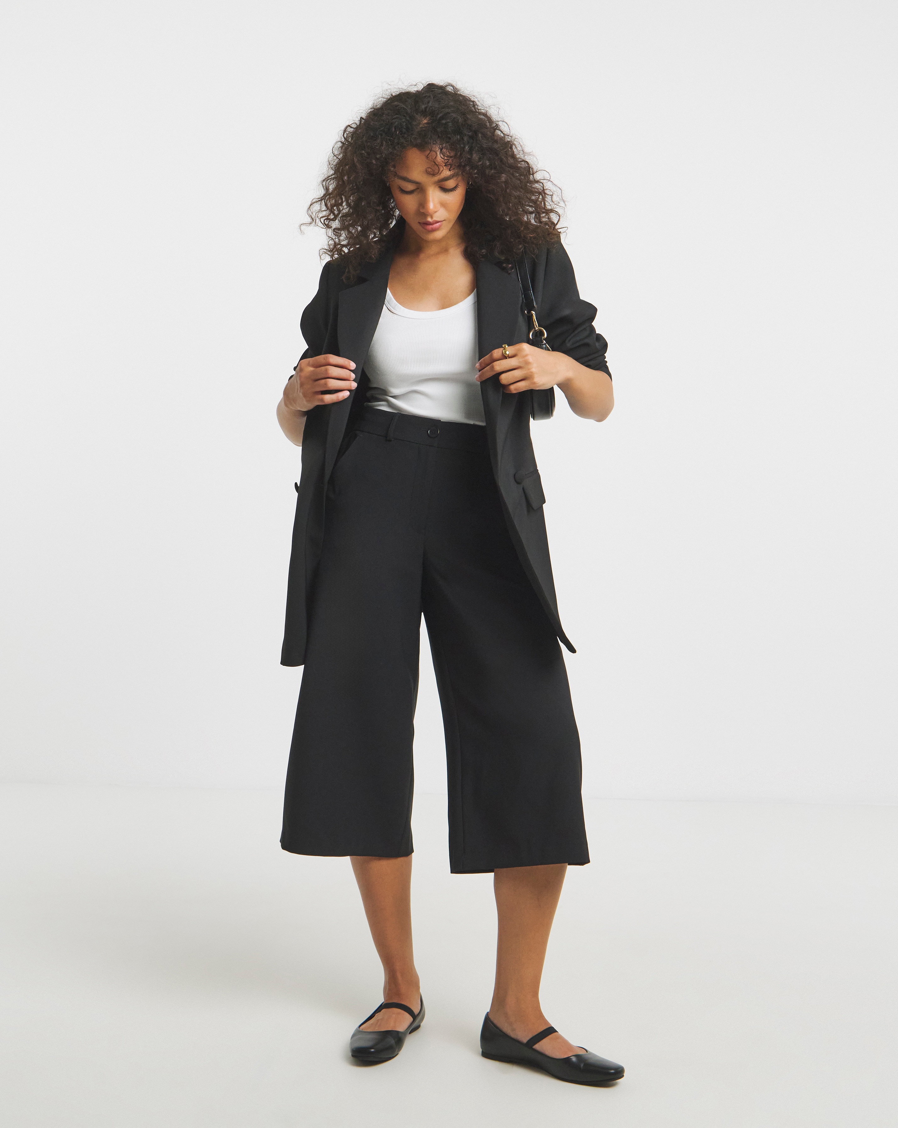 Simply Be Culotte Workwear Trousers