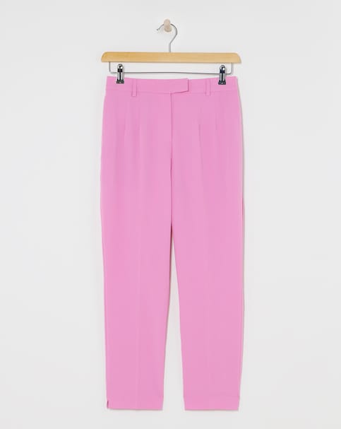 Pink Tailored Tapered Trouser