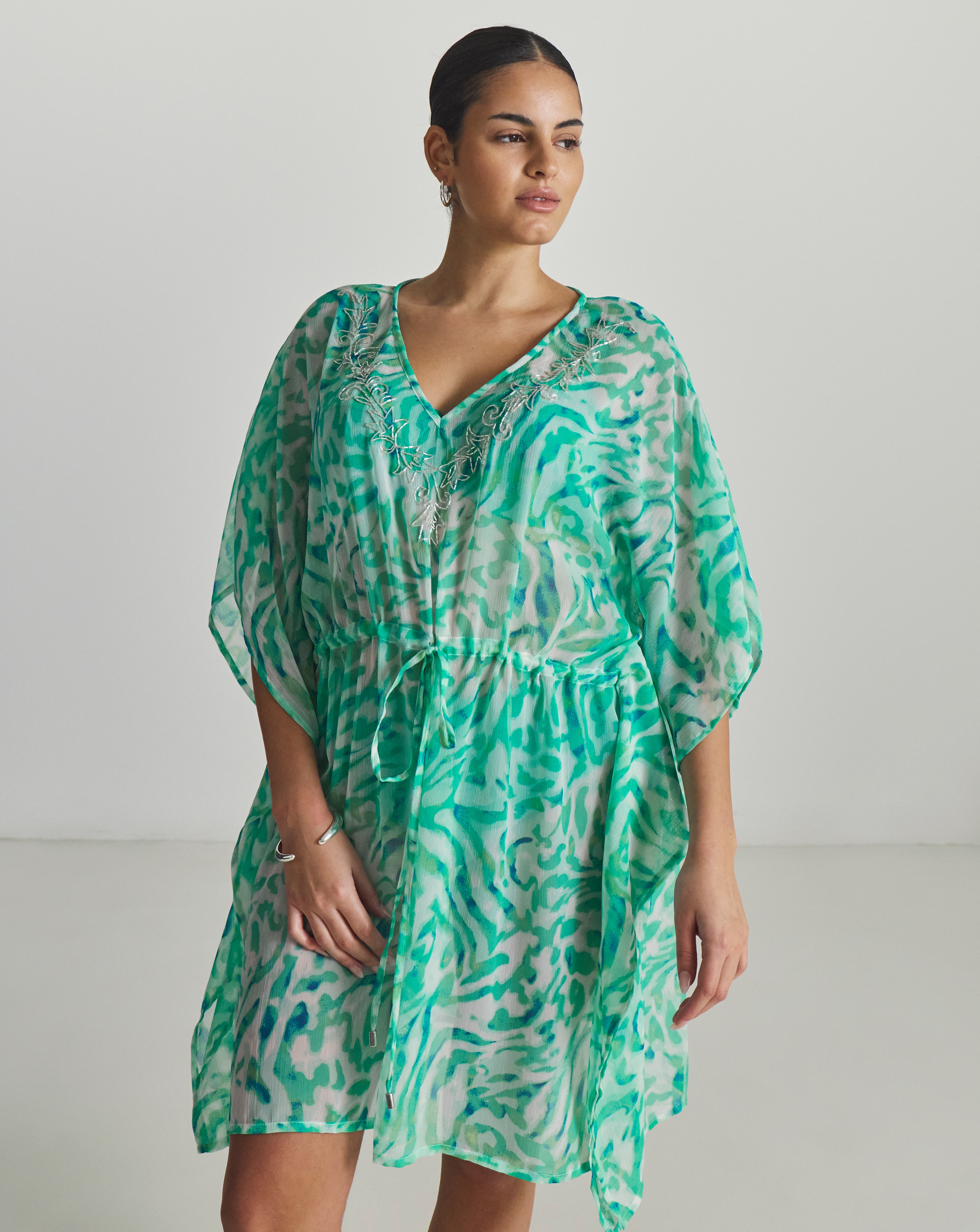 Magisculpt Embellished Kaftan