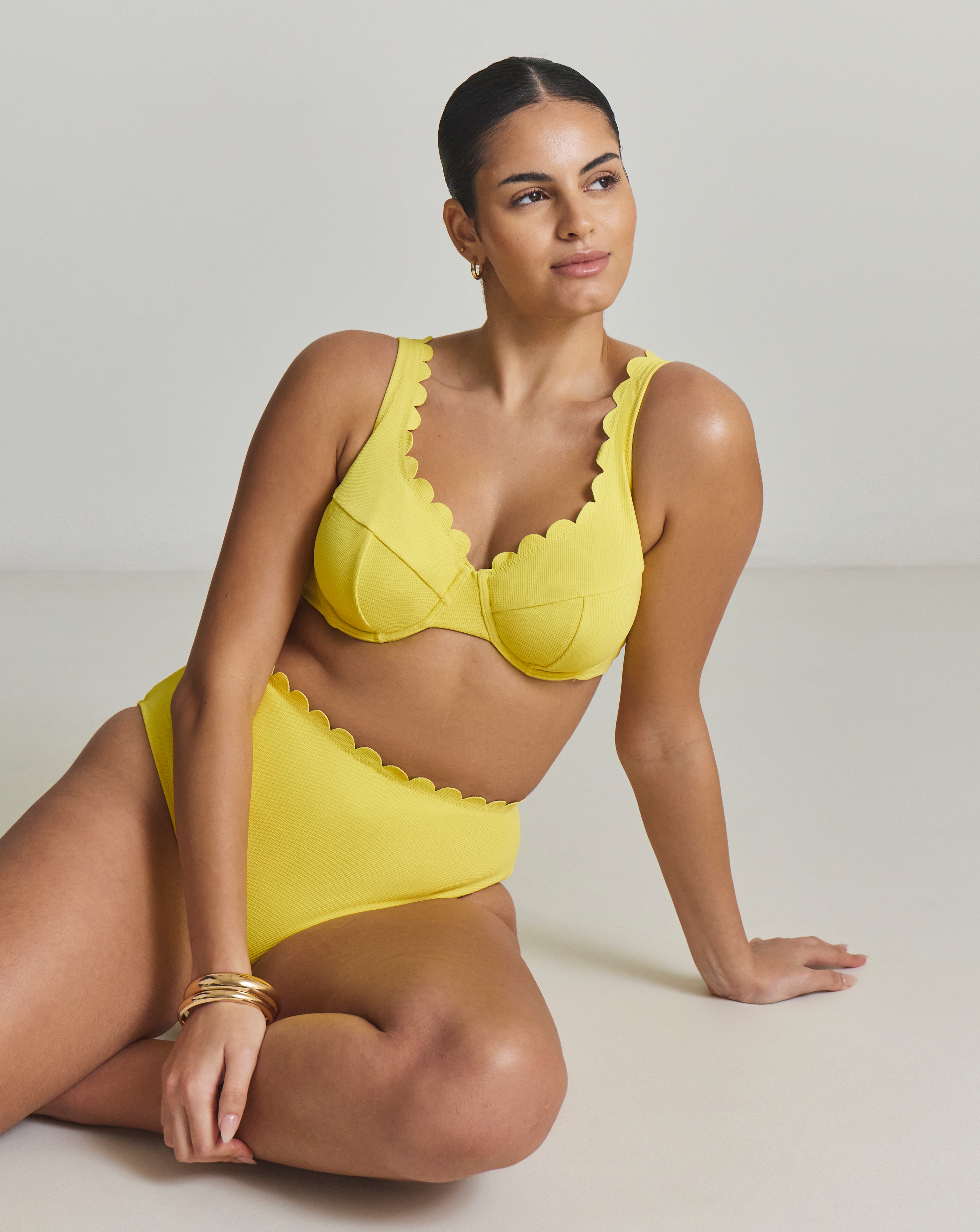 Scallop Bikini Bottoms