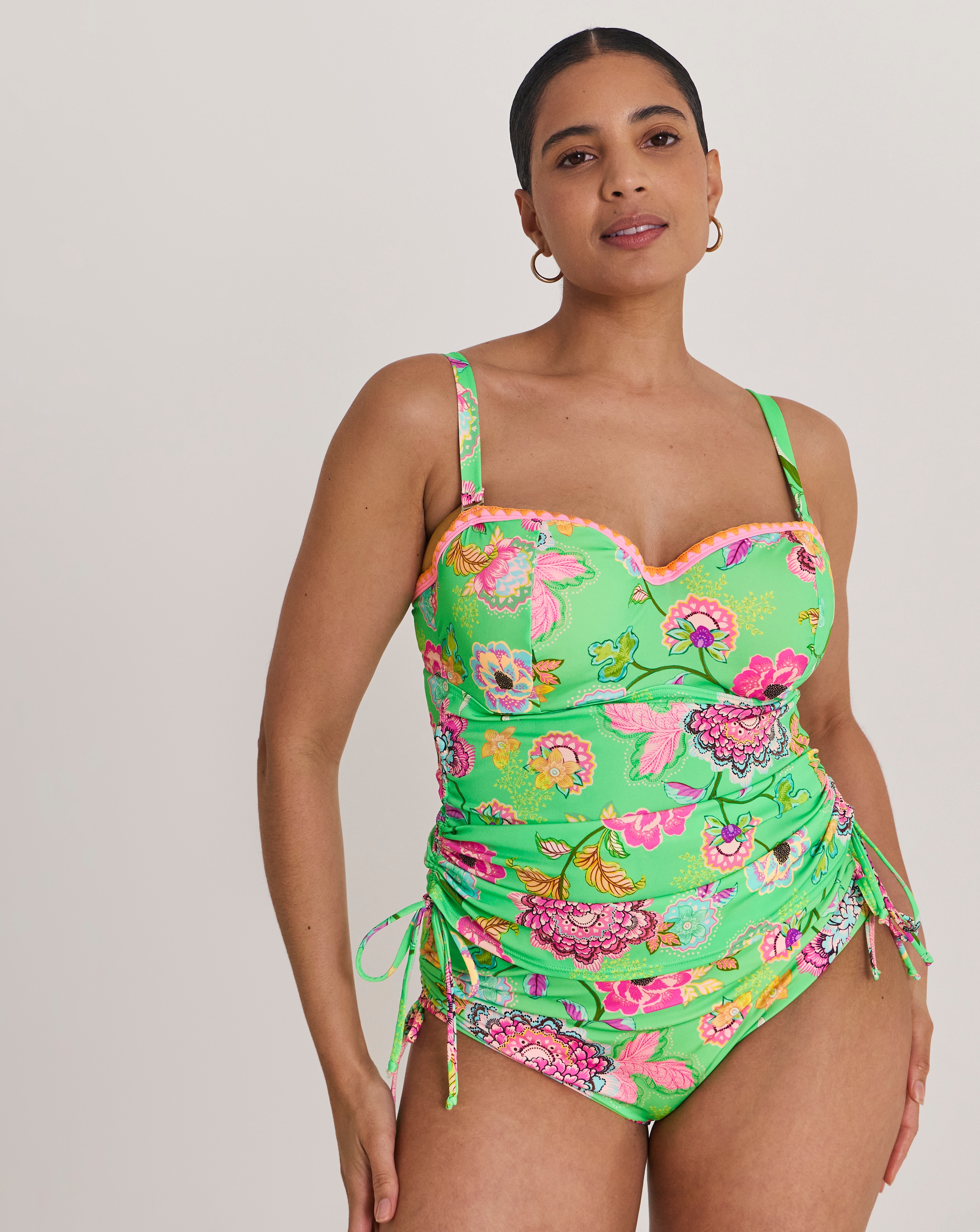 Bandeau Underwired Tankini Top