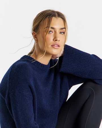 Sweaty Betty Pinnacle Wool Crew Neck Sweater