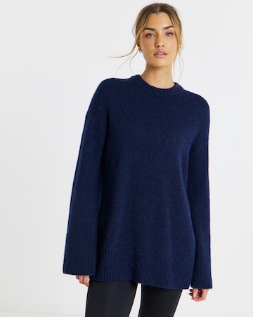 Sweaty Betty Pinnacle Wool Crew Neck Sweater