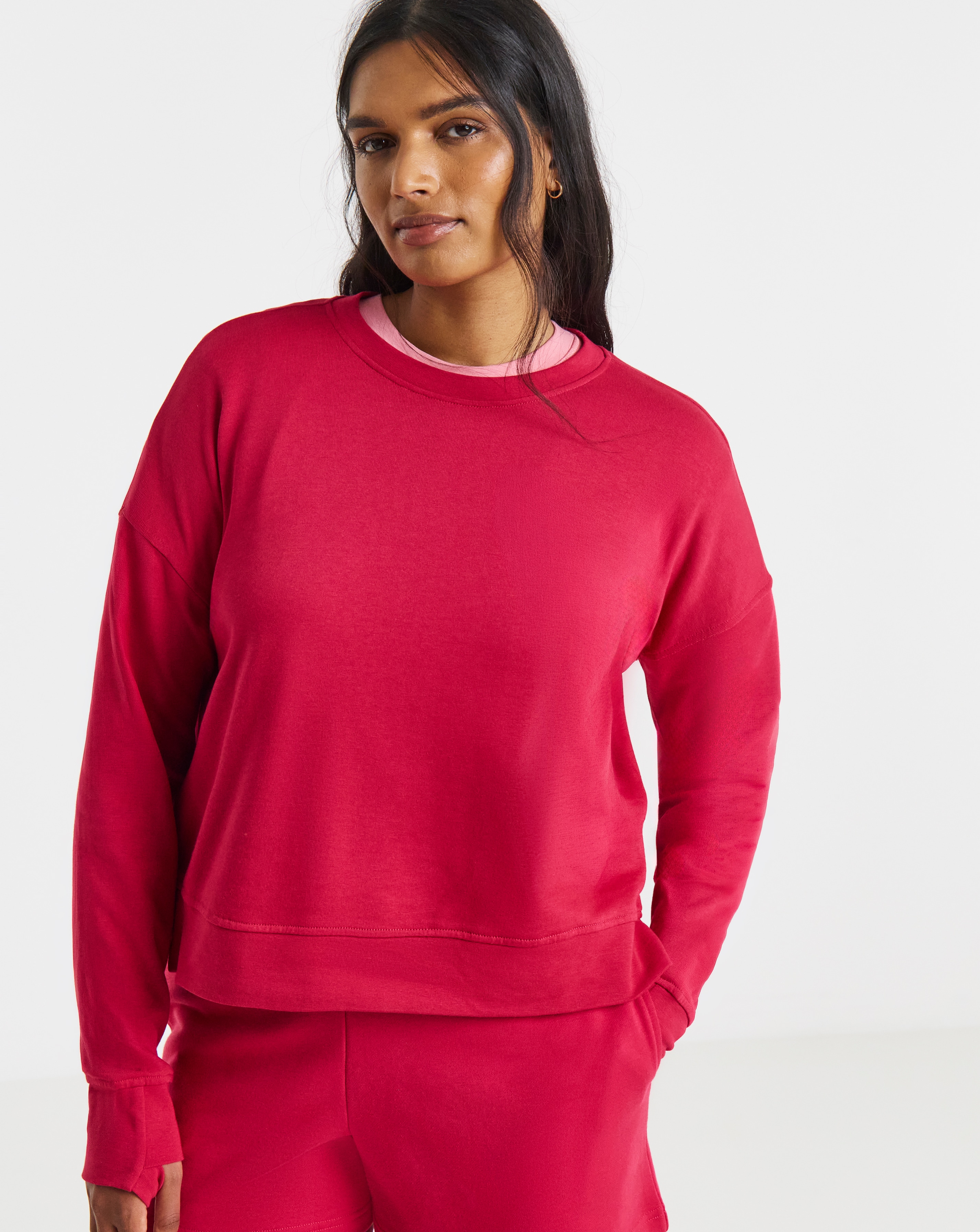 Sweaty Betty After Class Crop Sweatshirt