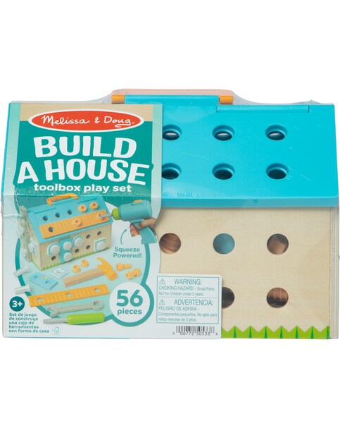 New In - Melissa & Doug Cheery Lane Build a House