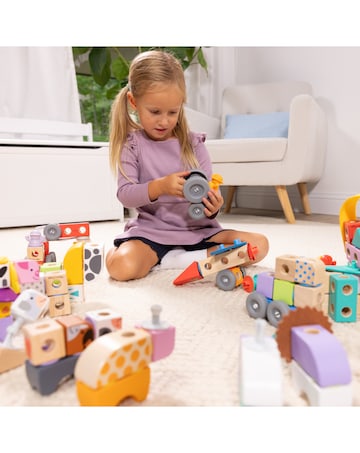 Melissa & Doug Blockables Farm Building