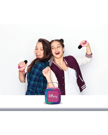 Portable Karaoke Speaker, 2 Microphones