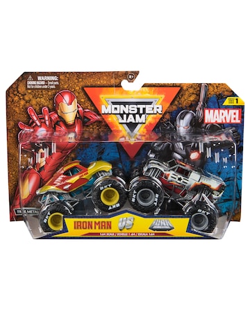 Monster Jam 1:64 Marvel Diecast 2-Pack