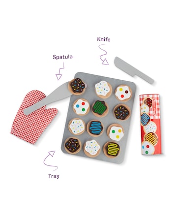 Melissa & Doug Wooden Cookie Set