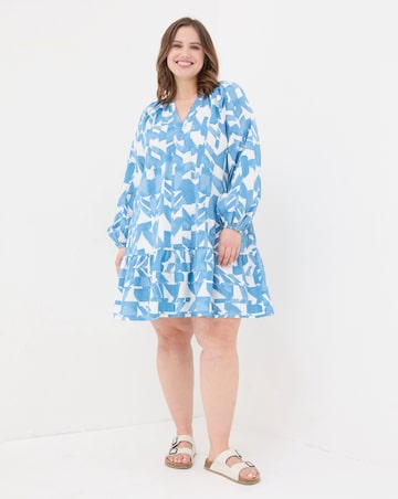 FatFace Amy Med Geo Dress
