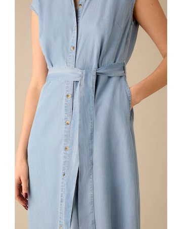 Ro&Zo Denim Shirt Dress