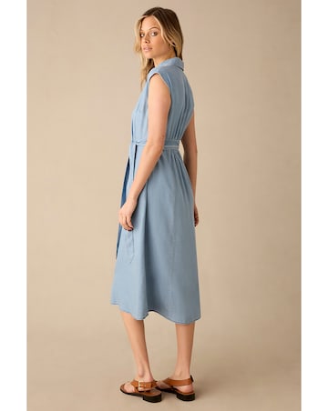 Ro&Zo Denim Shirt Dress