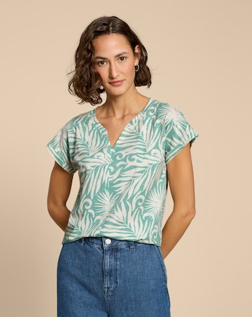 White Stuff Nelly Notch Neck Tee