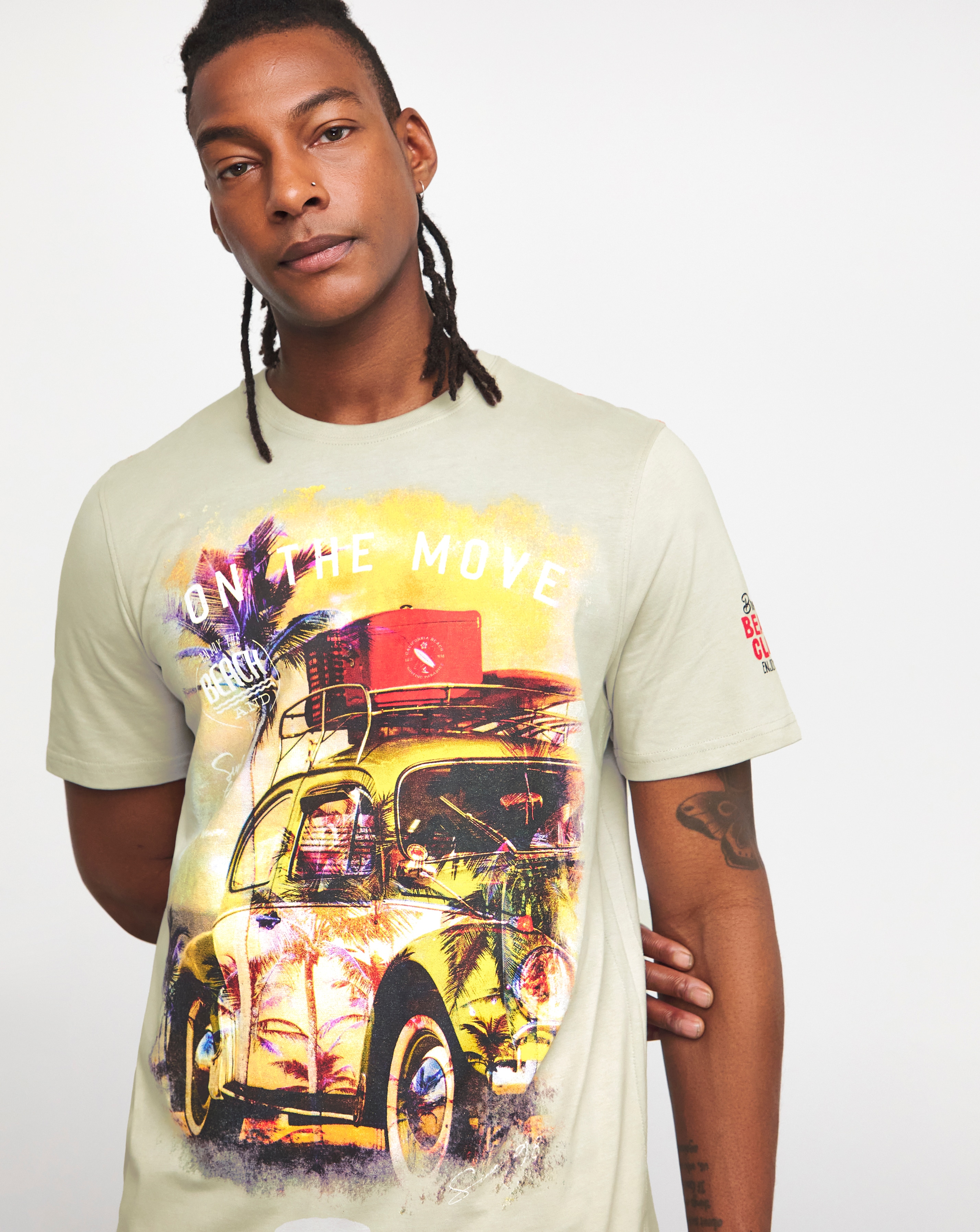 Joe Browns Beach Scene Tee Long Length