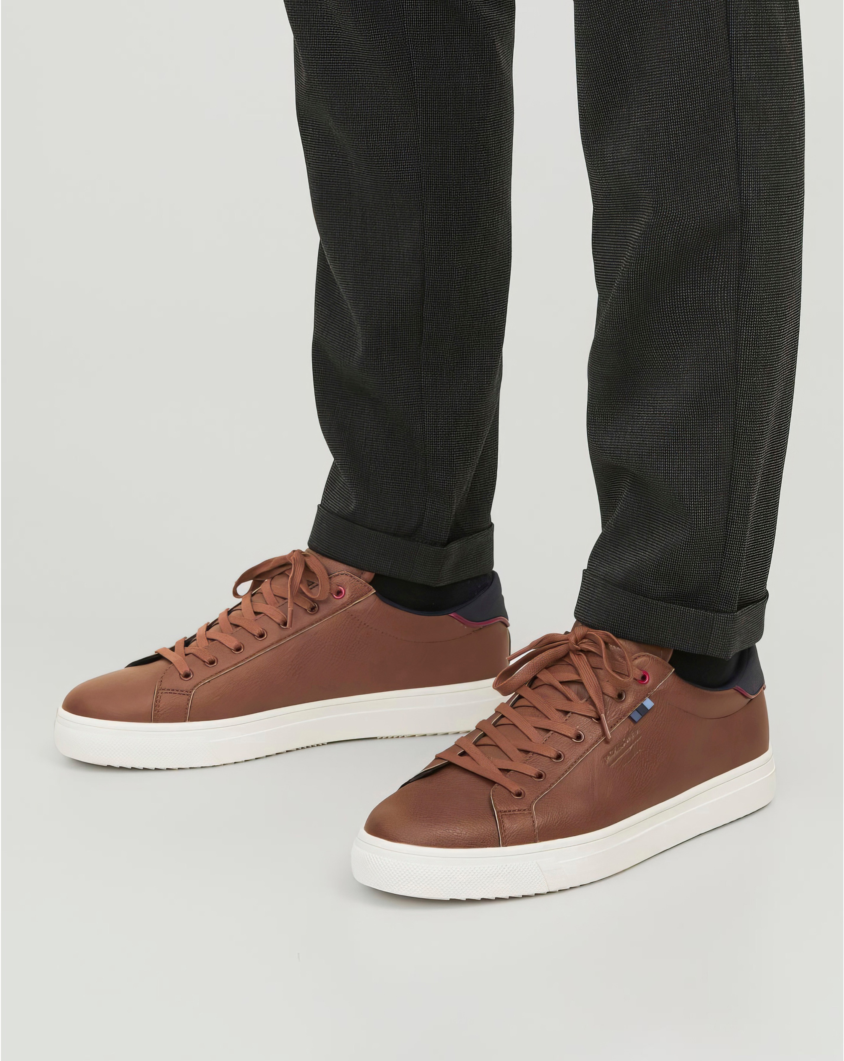 Jack & Jones Bale PU Trainer - Tan