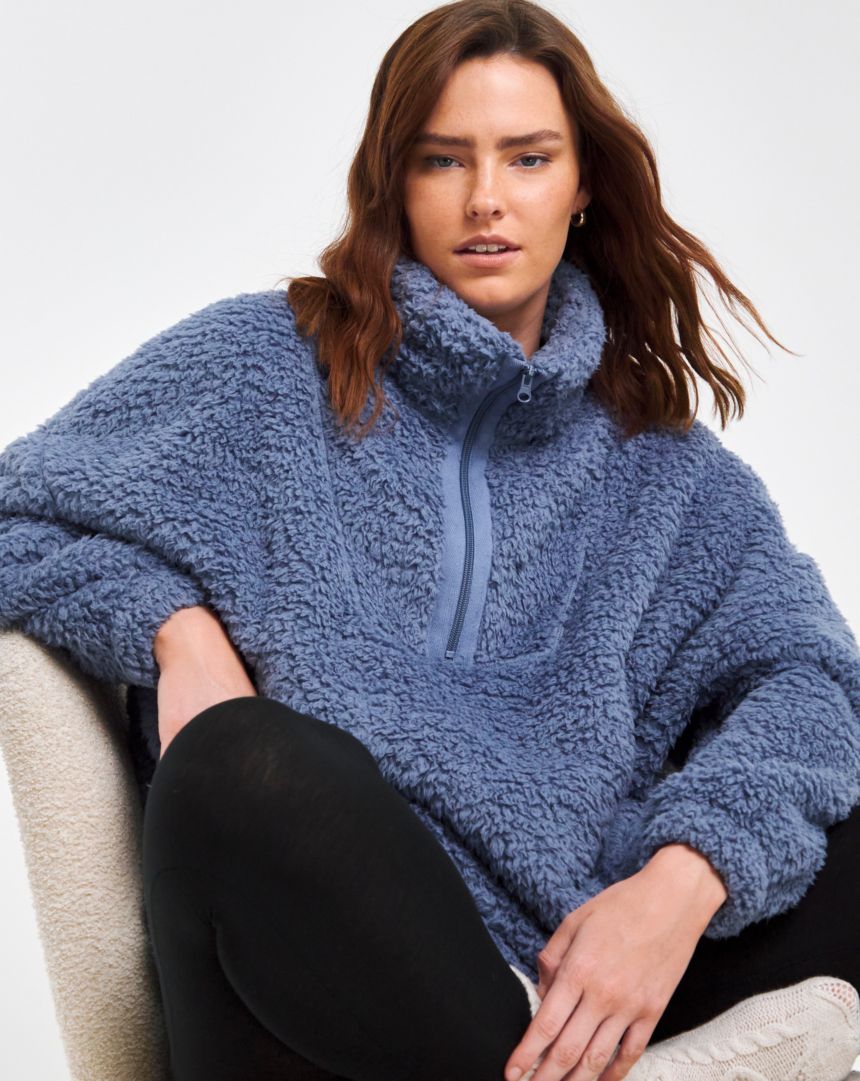 Pretty Secrets Snuggle Top Blue