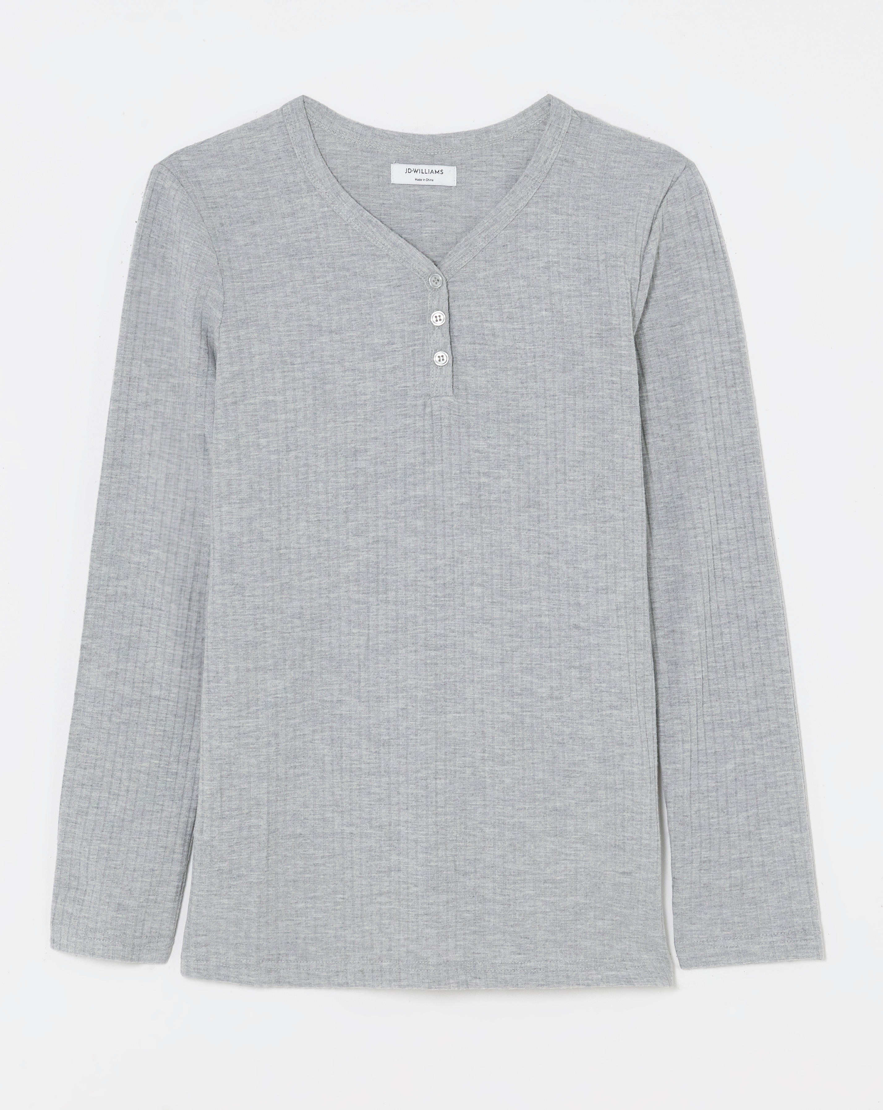 Henley Top Foil Print Lounge Set