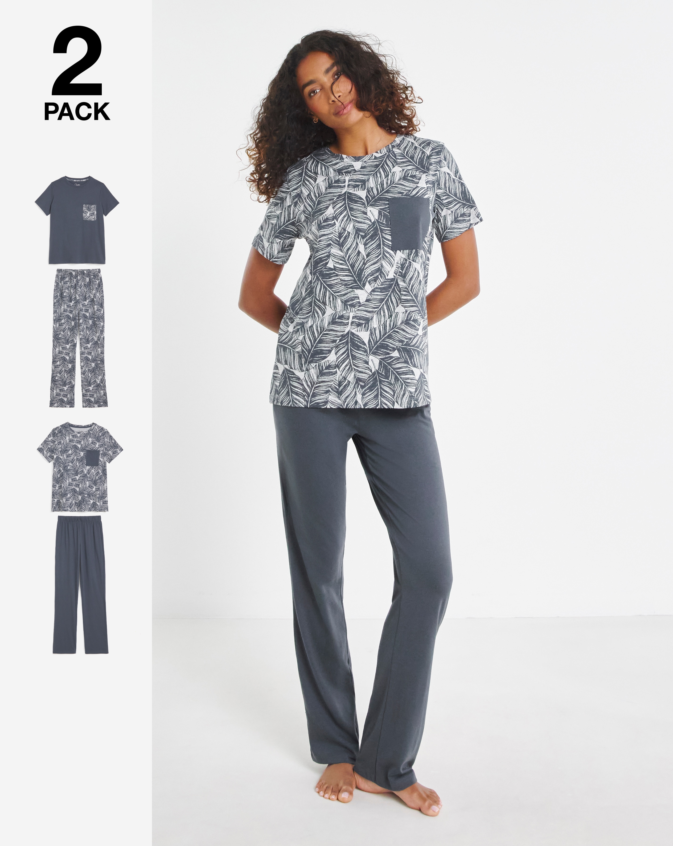 Value 2 Pack Pyjama Sets