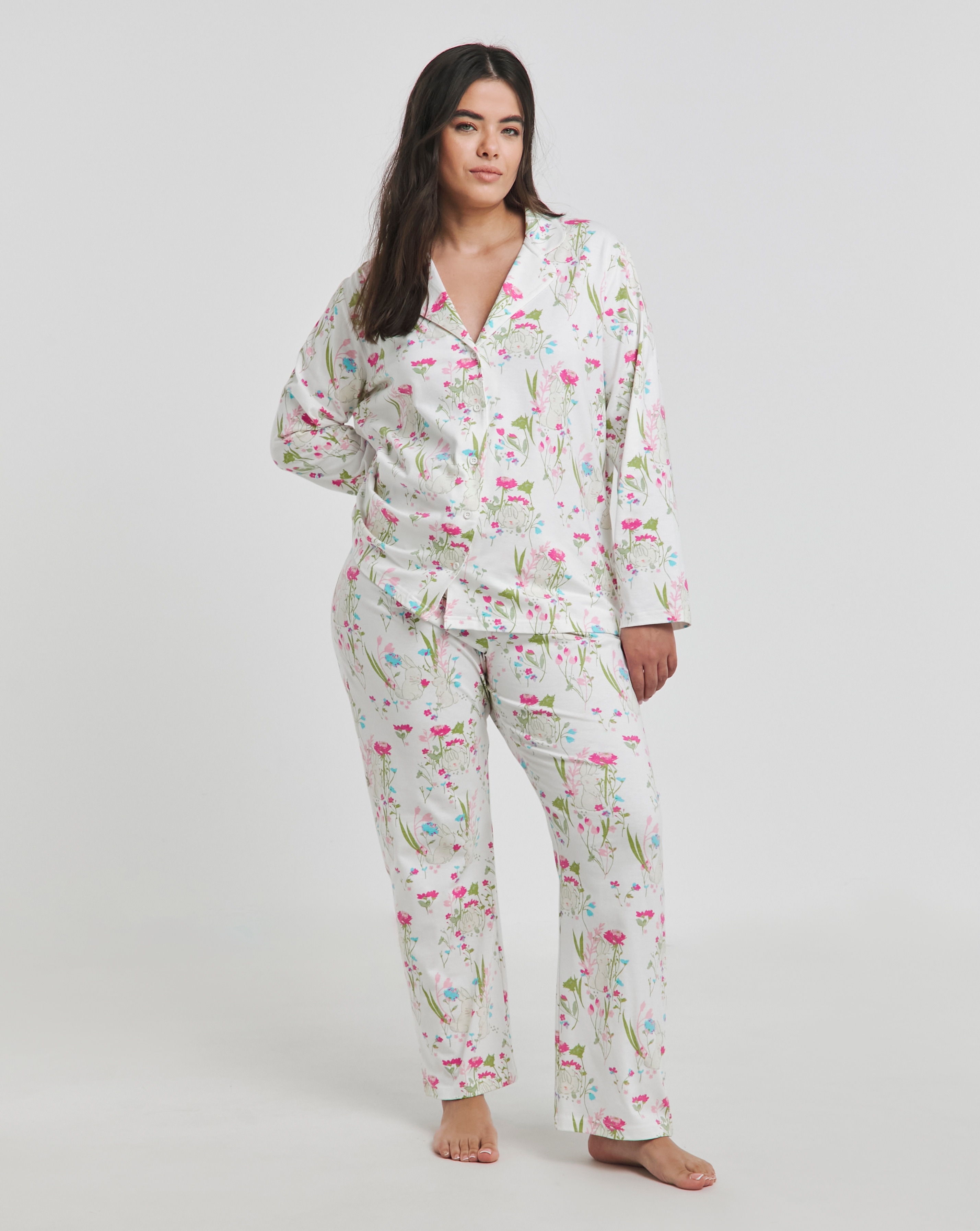 Pretty Secrets Spring Button Through PJ