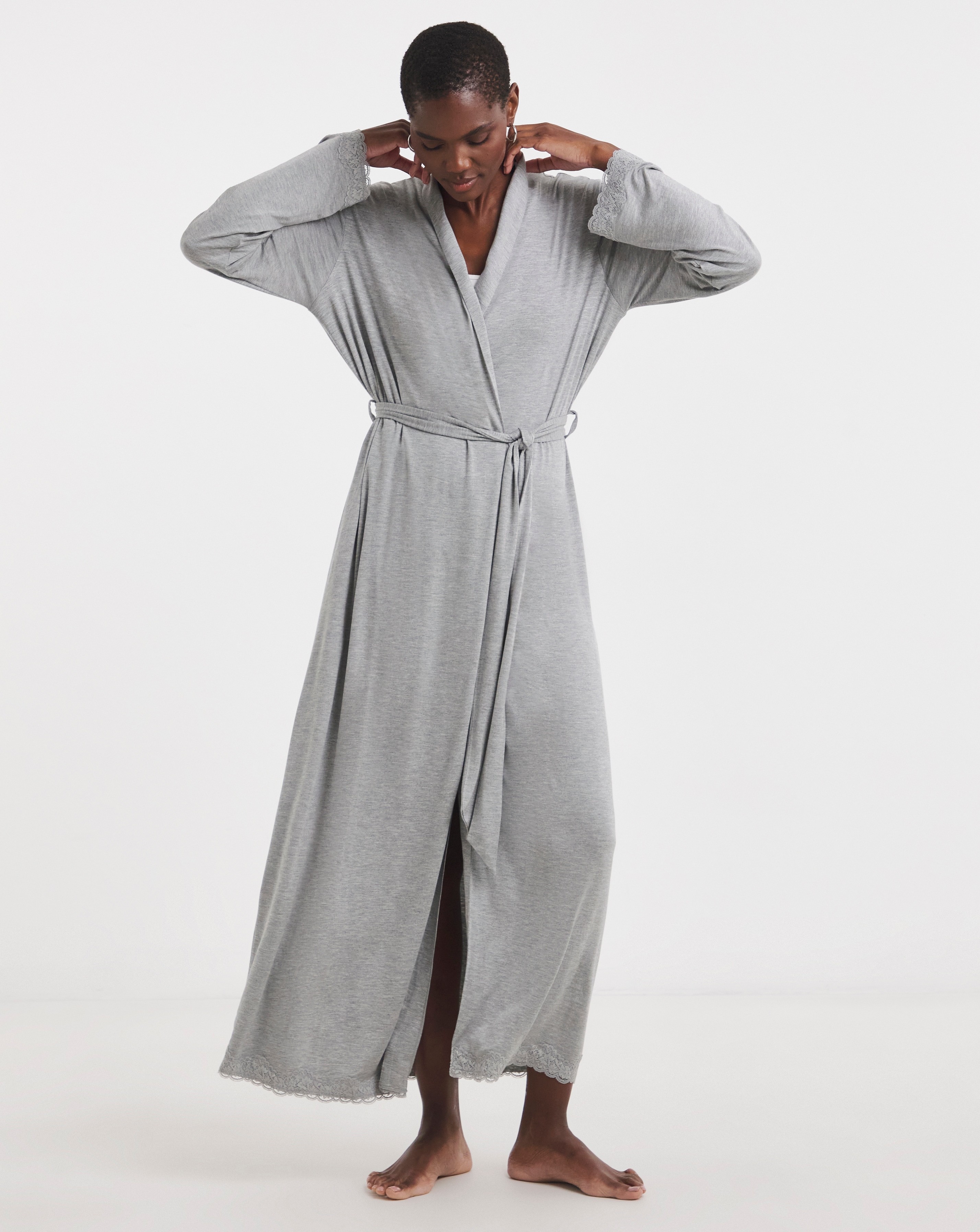 Pretty Secrets Cool Stretch Lace Gown