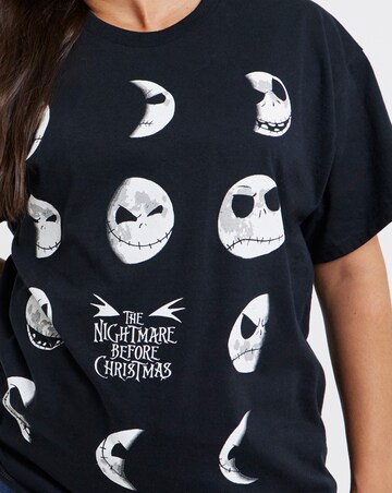 Black Nightmare Before Christmas License T-Shirt