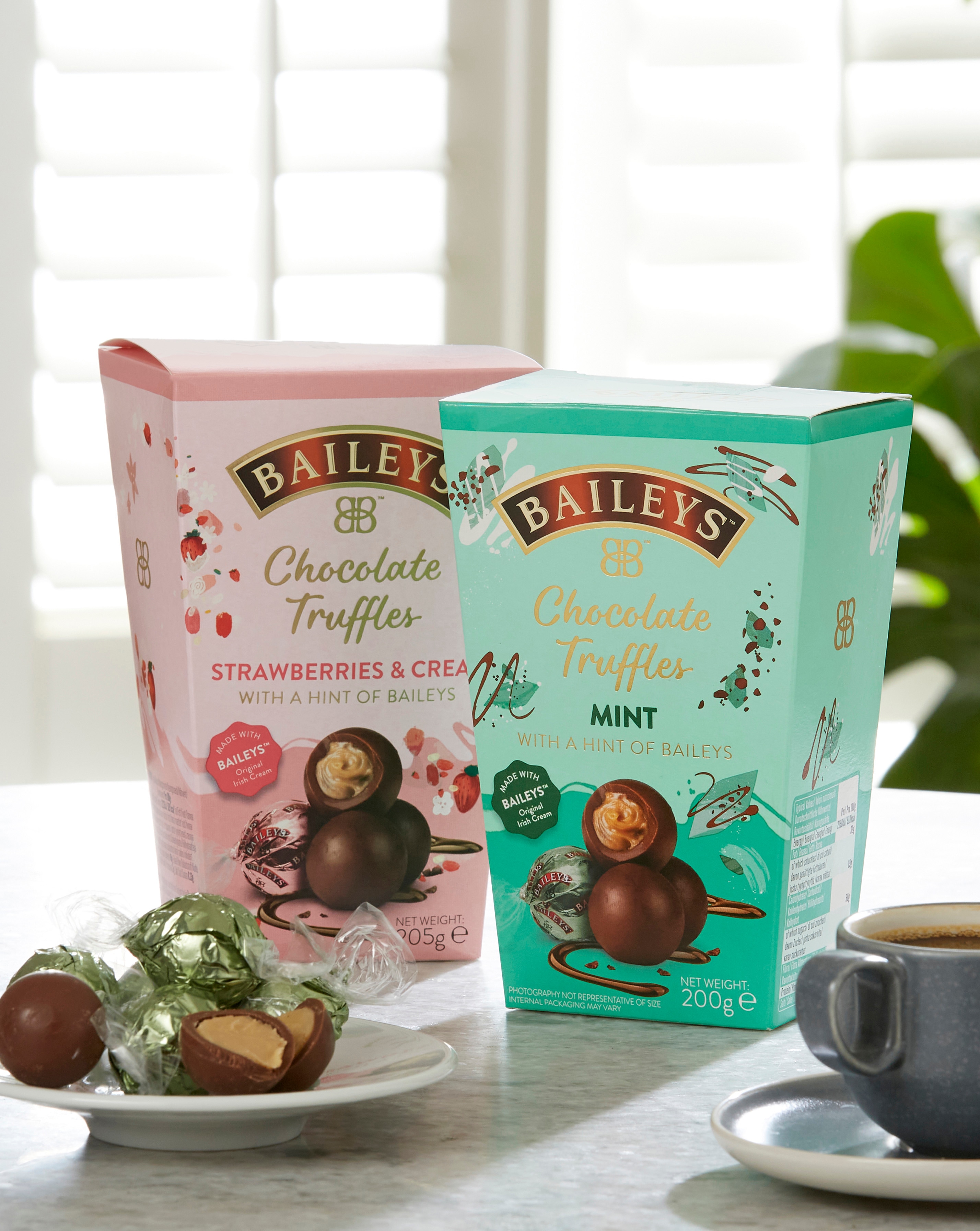 Baileys Mint & Strawberry truffle bundle