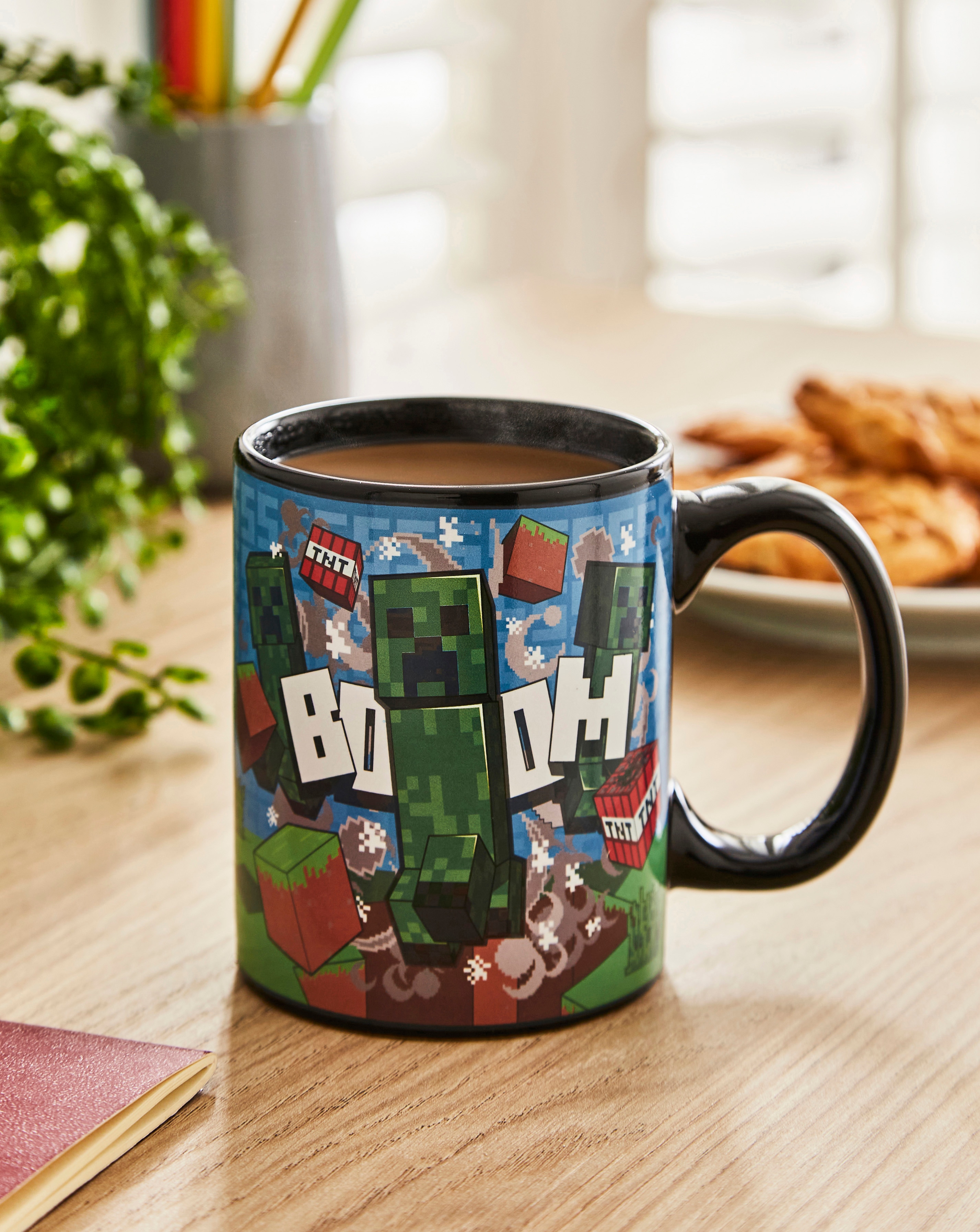 Minecraft Creeper Heat Change Mug