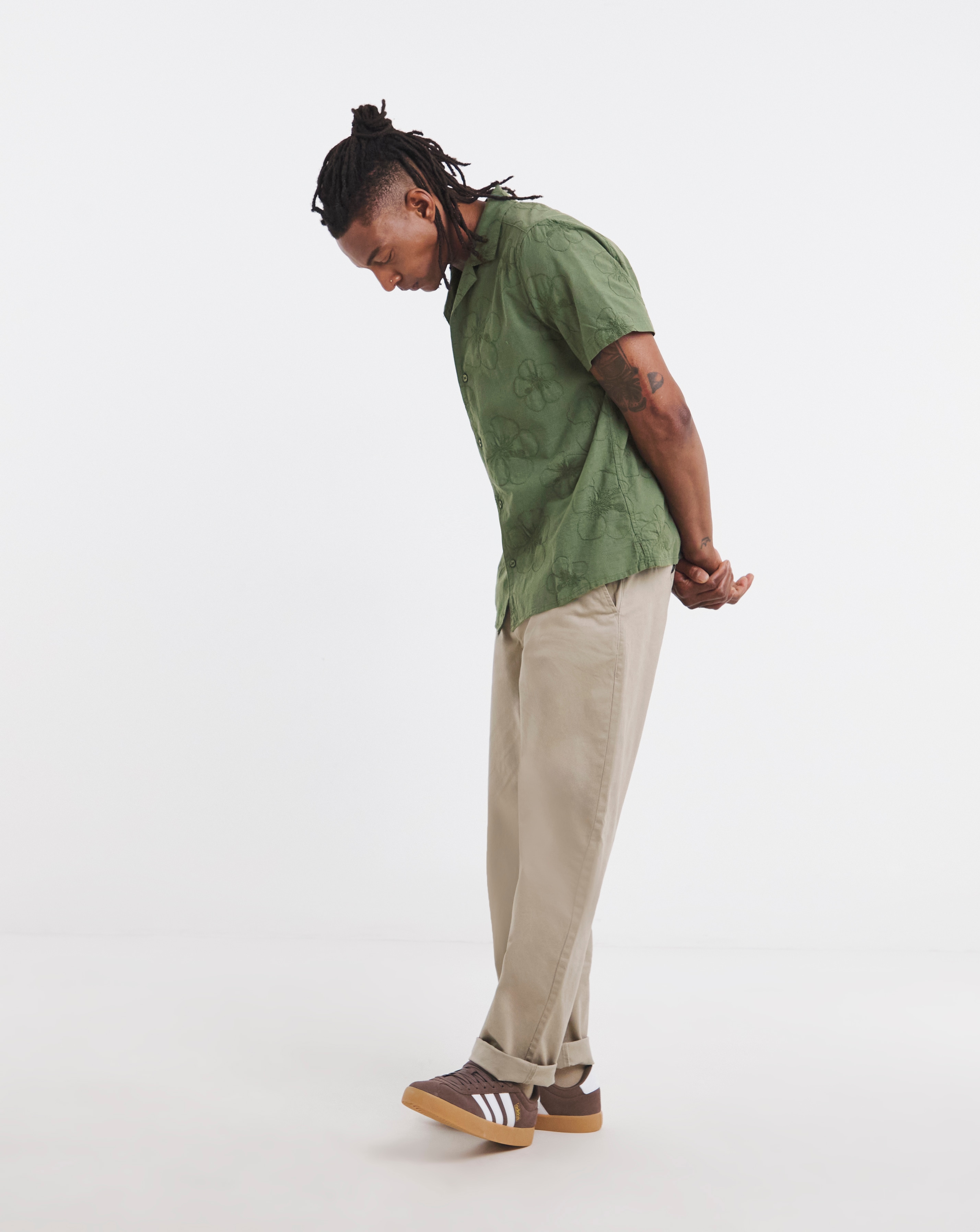 New In - Embroidered Co-ord Shirt