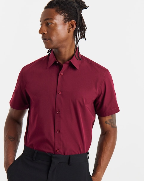 New In - Short Sleeve Formal Shirt Regular