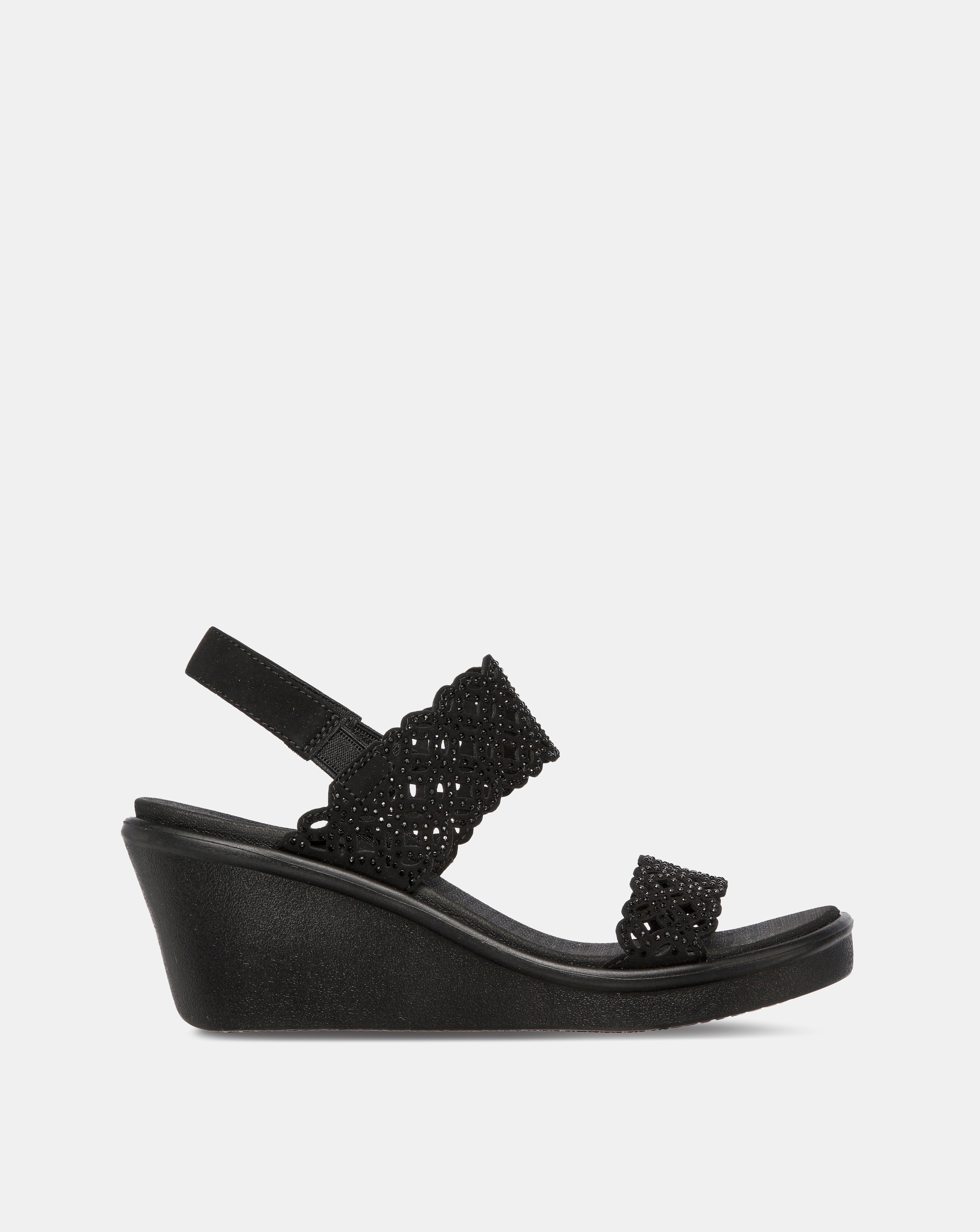 Skechers Rumble On Sandals Wide Fit