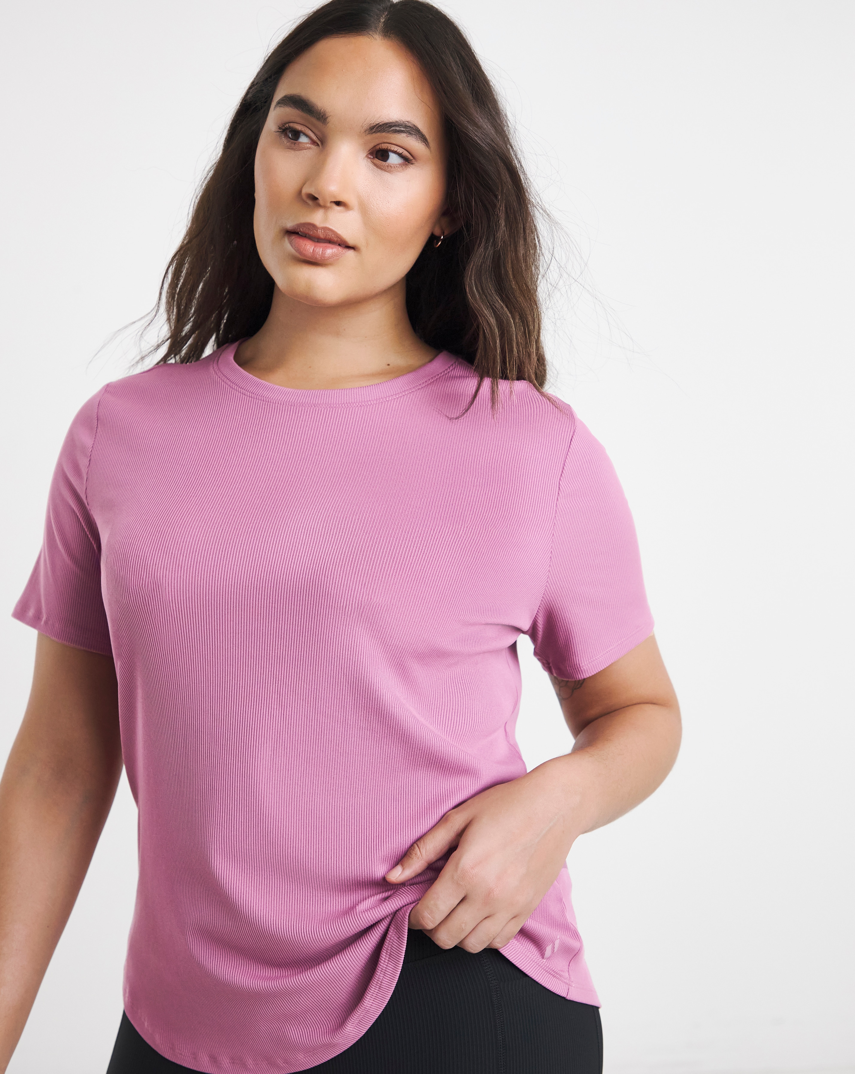 Skechers Go Walk Luxe Rib T-Shirt