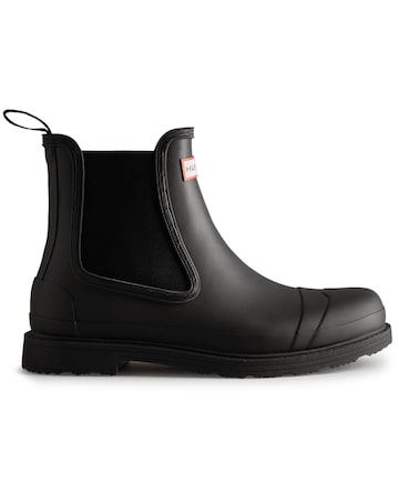Hunter Commando Chelsea Boots