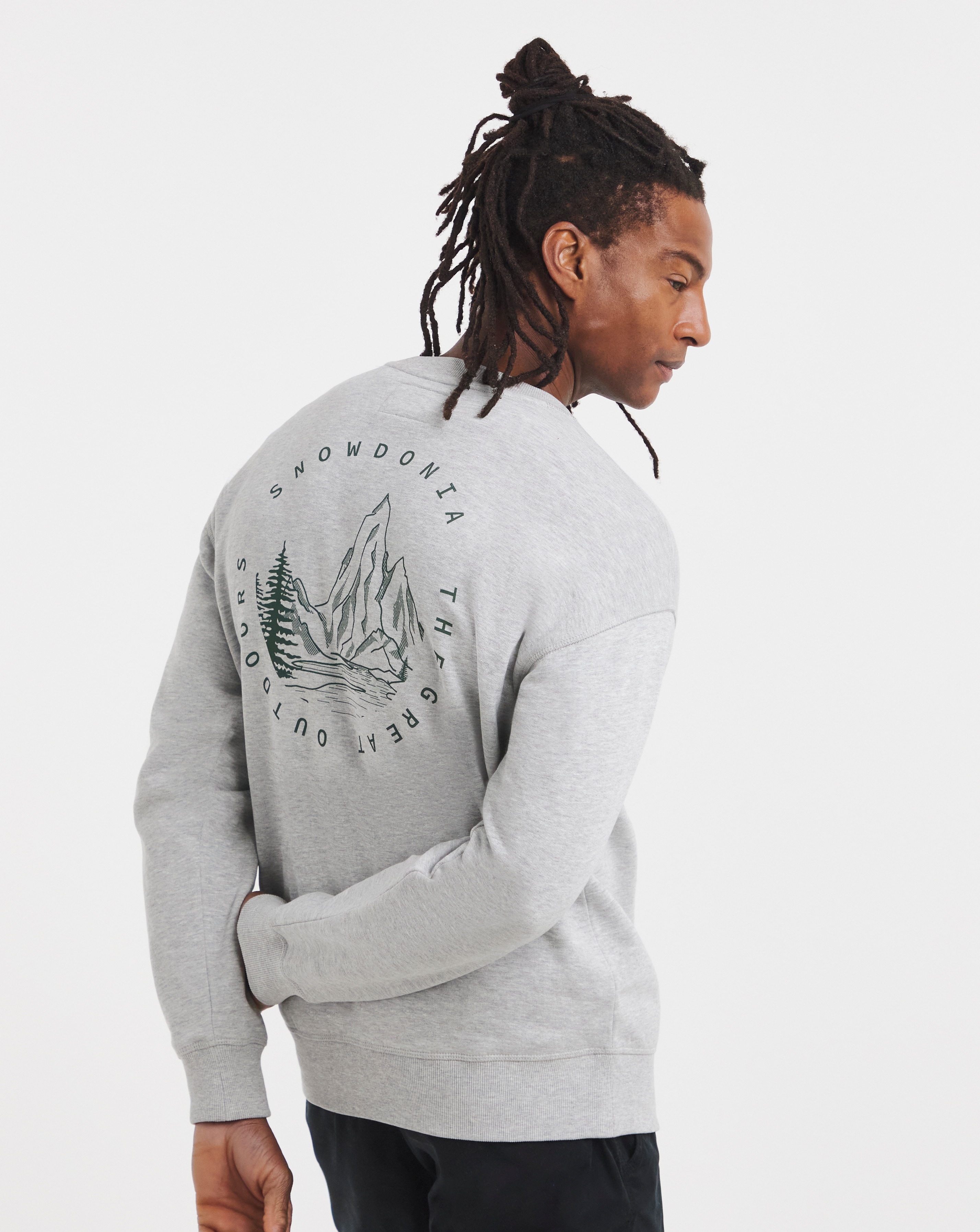 New In - Snowdonia Back Graphic Sweatshirt