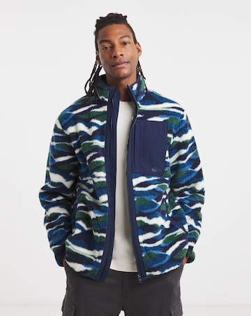 Snowdonia Full Zip Printed Fleece