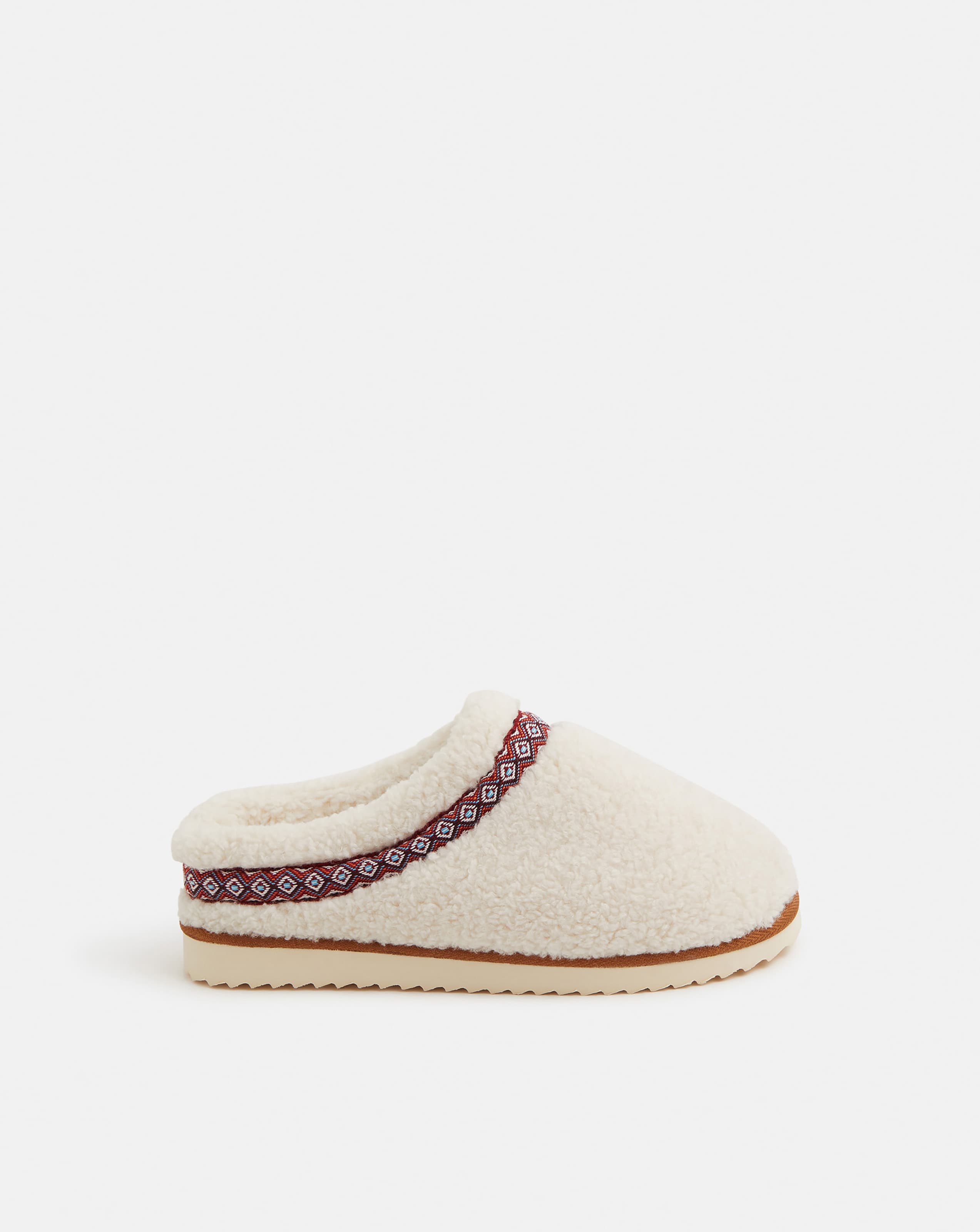 New In - Accessorize Borg Mule Slippers