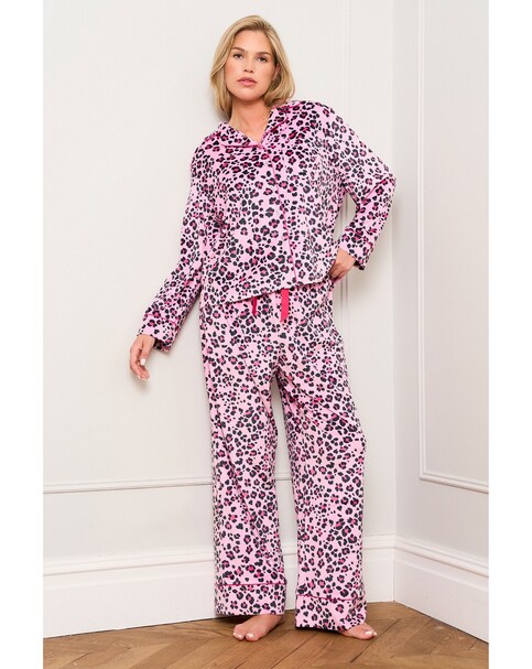 JimJamTheLabel Pink Animal Print Pyjamas