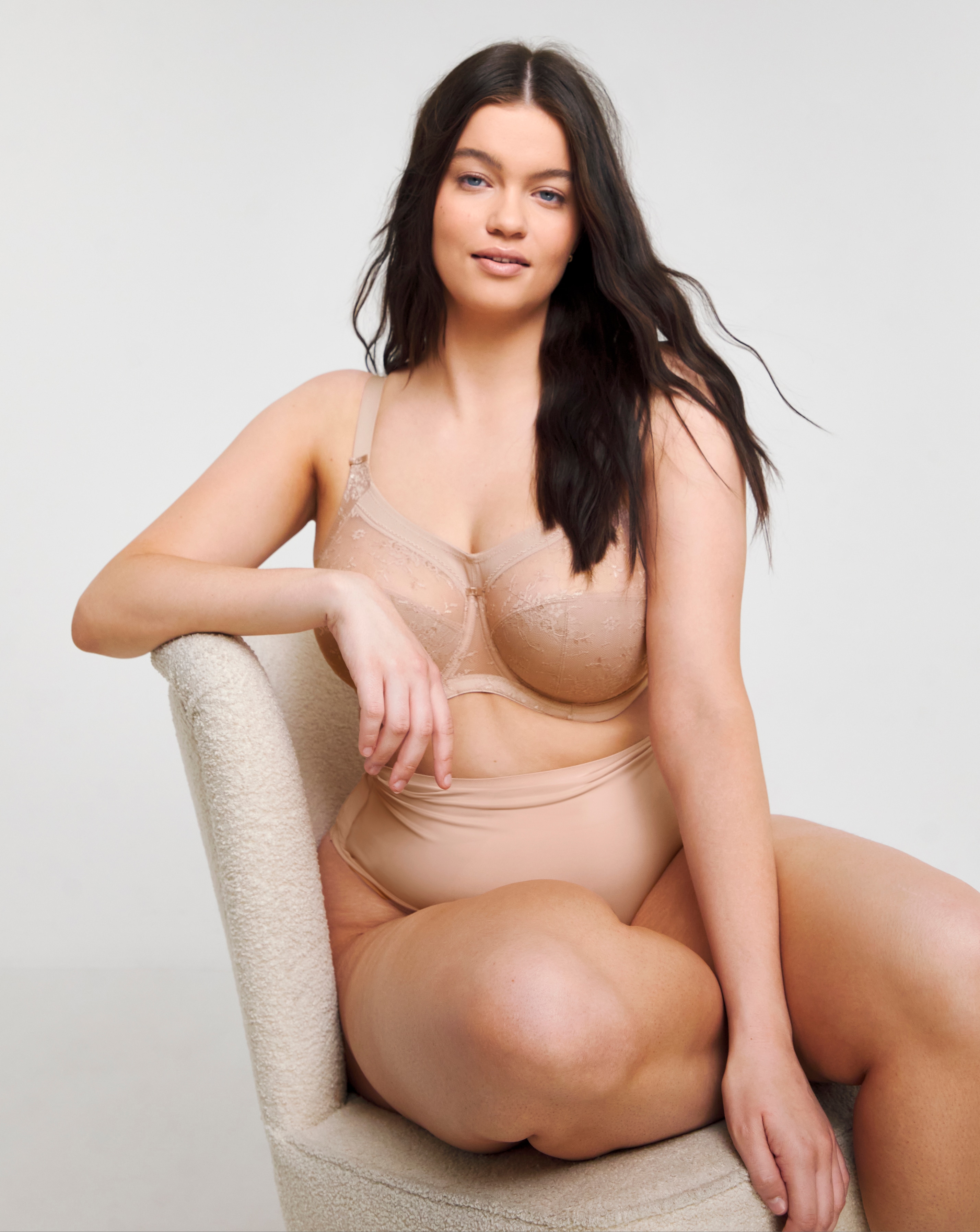 Goddess Verity Full Cup Wired Bra Fawn