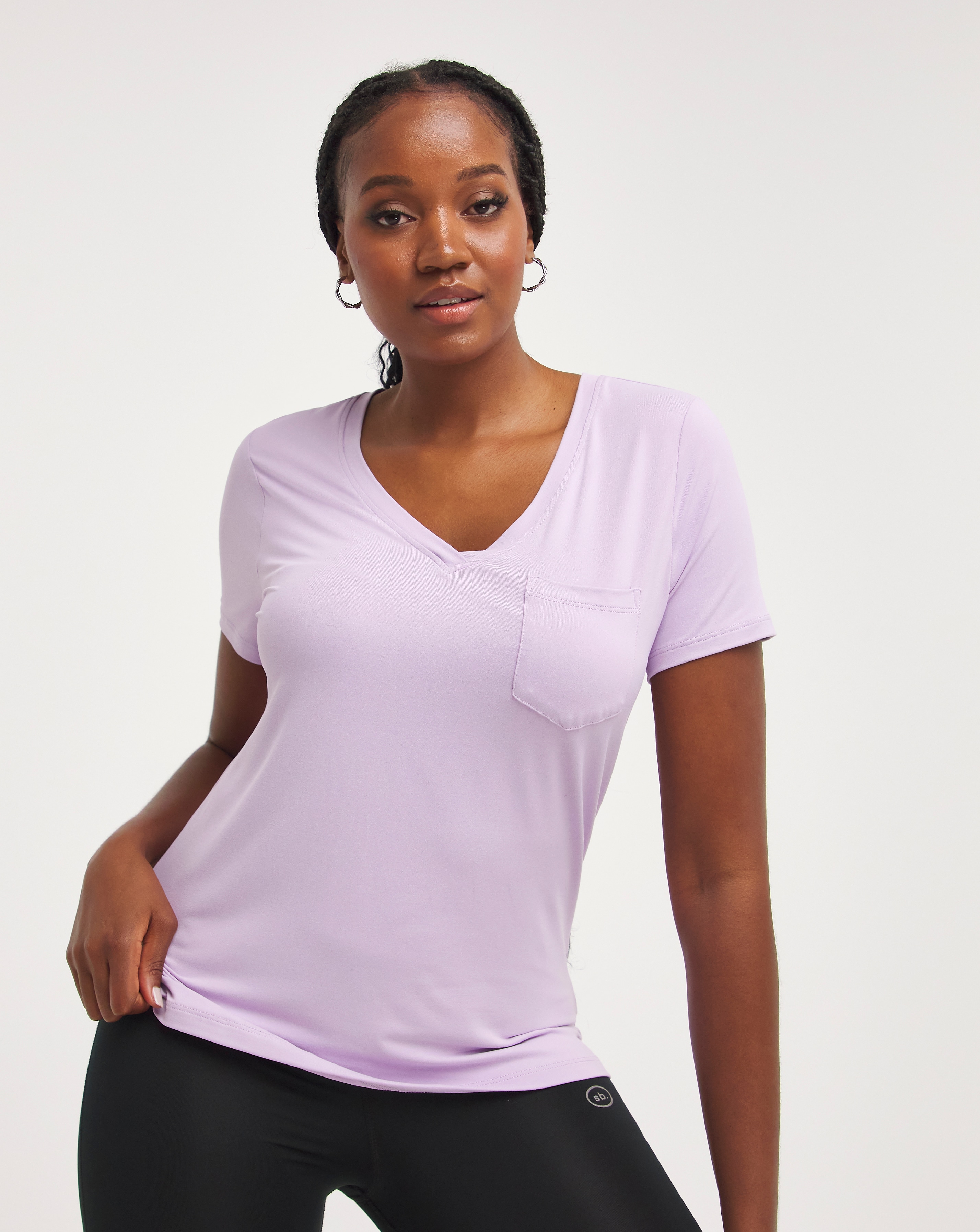 Skechers Godri Serene V-Neck T-Shirt