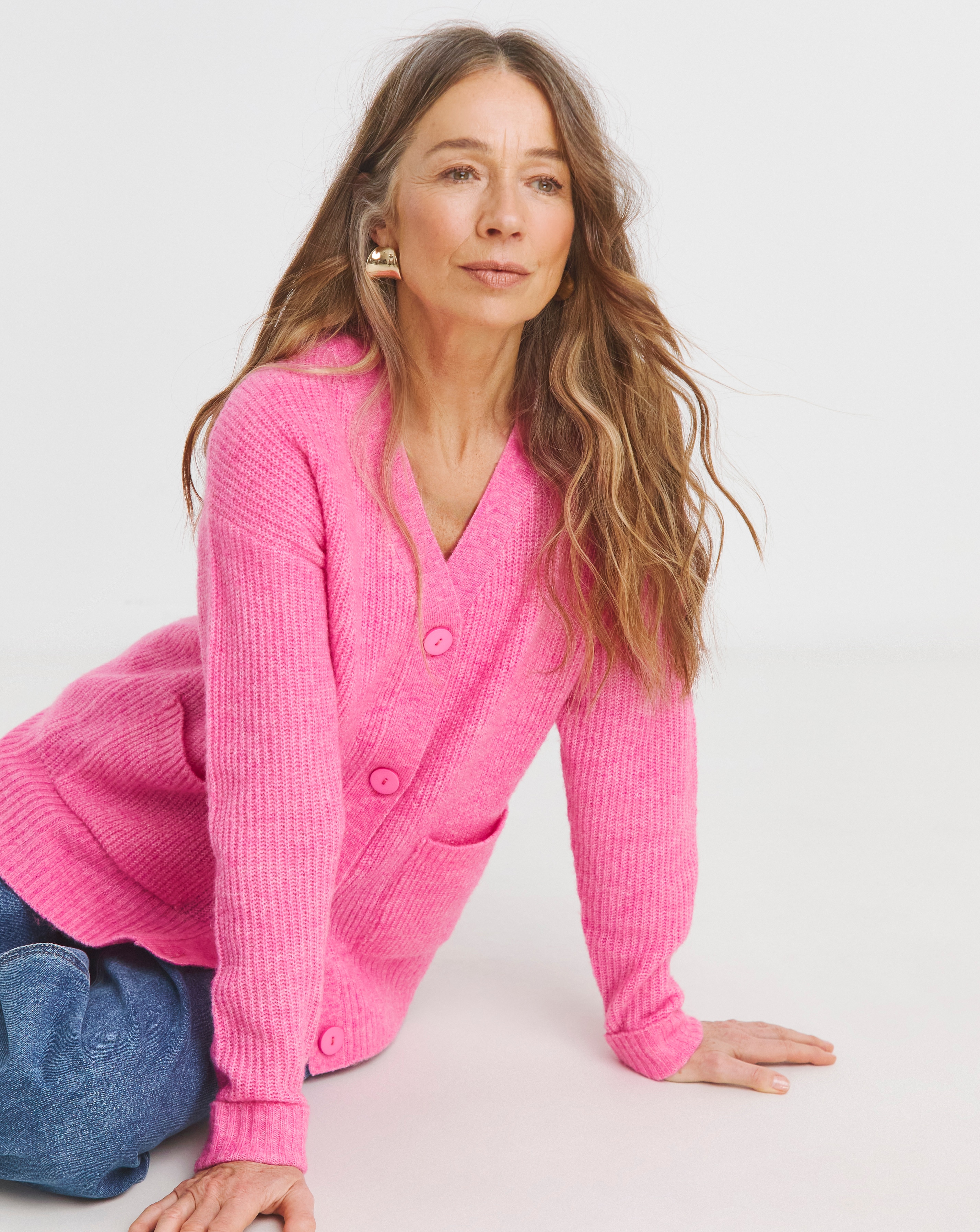 BUTTON THROUGH CARDIGAN