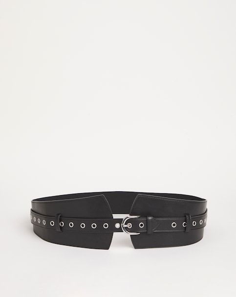 Eyelet Waist Corset Belt