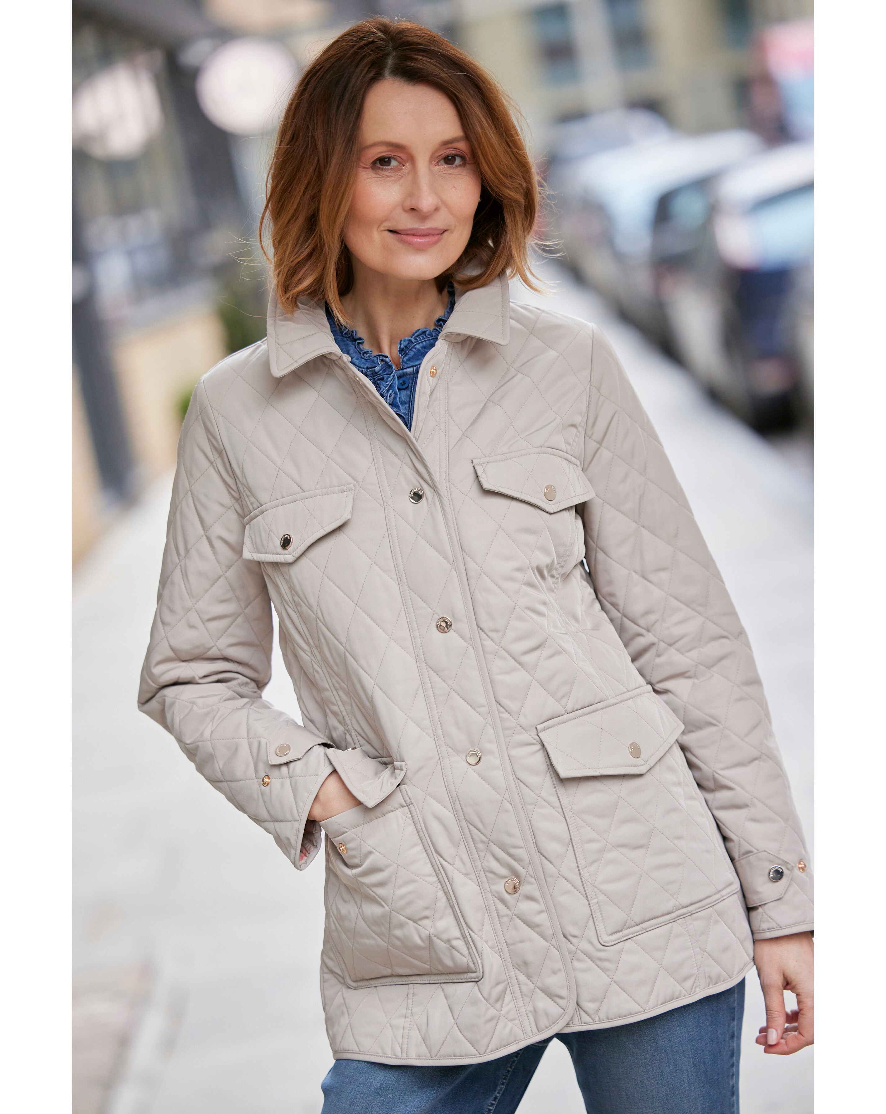 Dannimac Quilted Jacket Fashion World