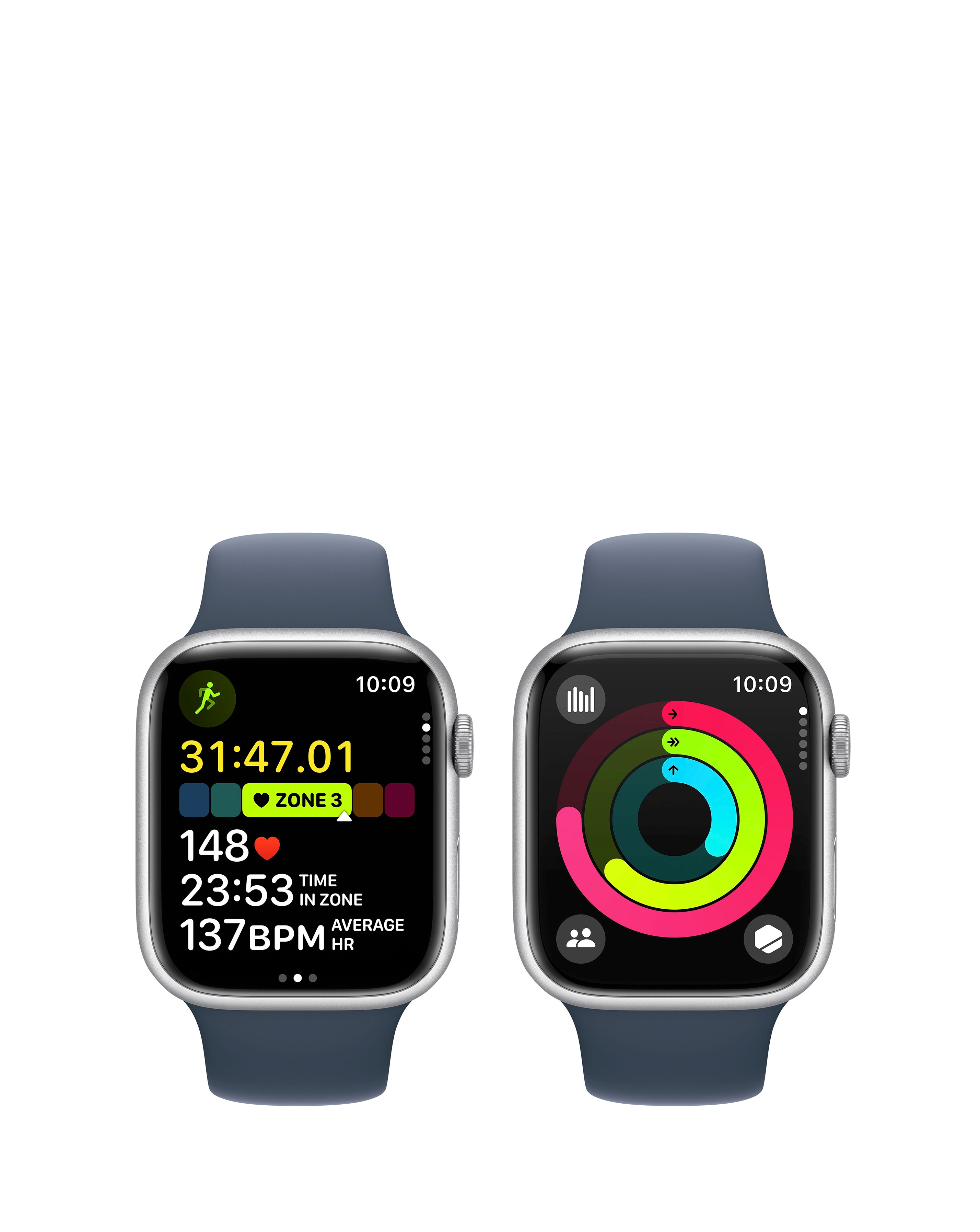 Watch Series 9 Cellular 45mm Silver S/M | Fashion World